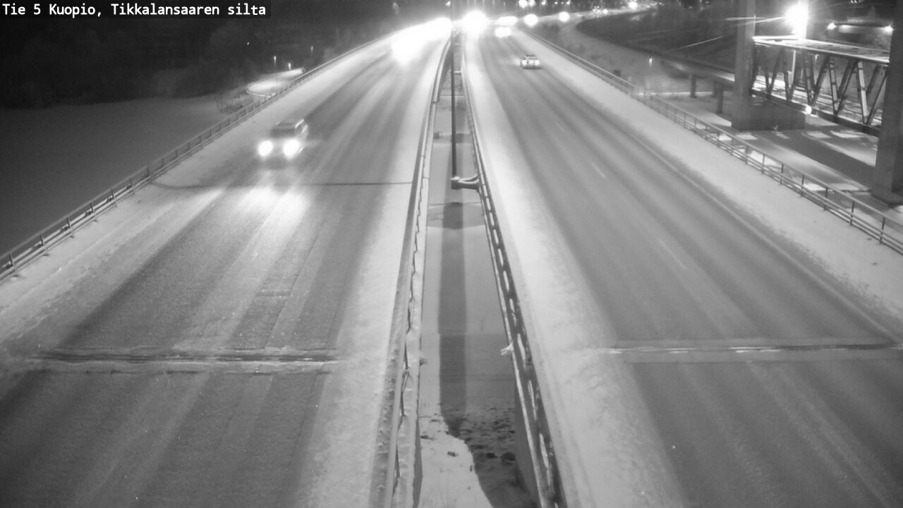 Kelikamerat Kuva Tie 5 Kuopio, Tikkalansaari, Kuopio, Pohjois-Savo