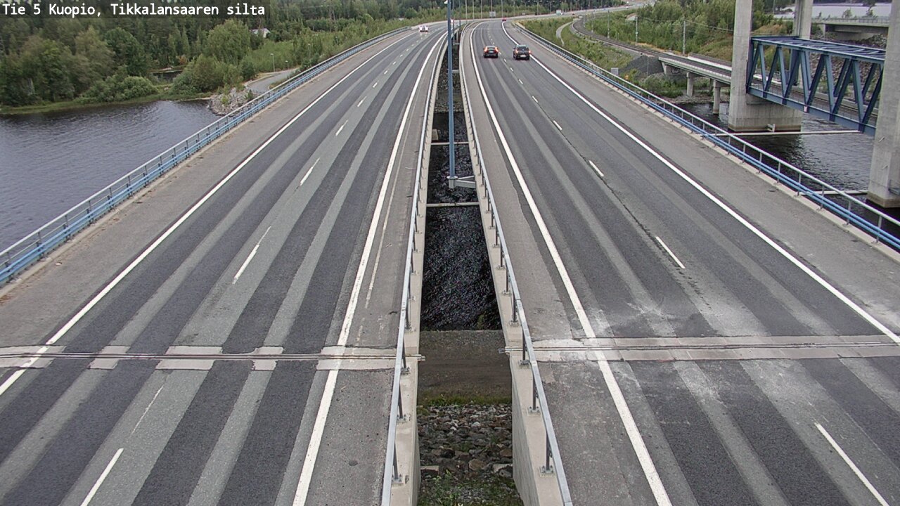 Kelikamerat Kuva Tie 5 Kuopio, Tikkalansaari, Kuopio, Pohjois-Savo