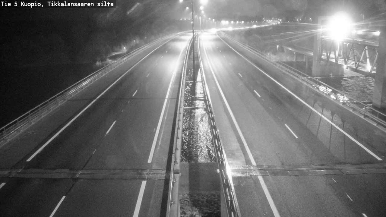 Weather Camera Image Väg 5 Kuopio, Tikkalansaari, Kuopio, Pohjois-Savo