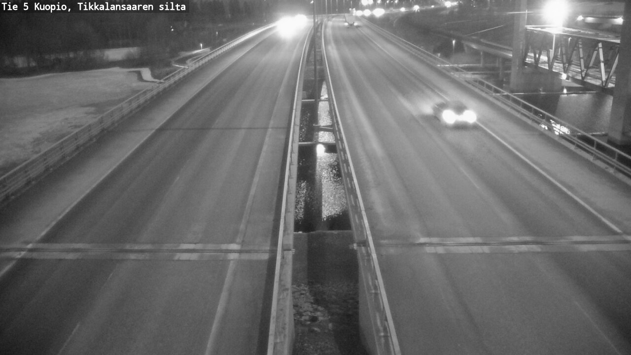 Kelikamerat Kuva Tie 5 Kuopio, Tikkalansaari, Kuopio, Pohjois-Savo