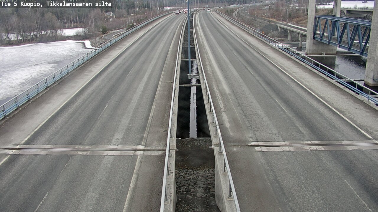 Kelikamerat Kuva Tie 5 Kuopio, Tikkalansaari, Kuopio, Pohjois-Savo