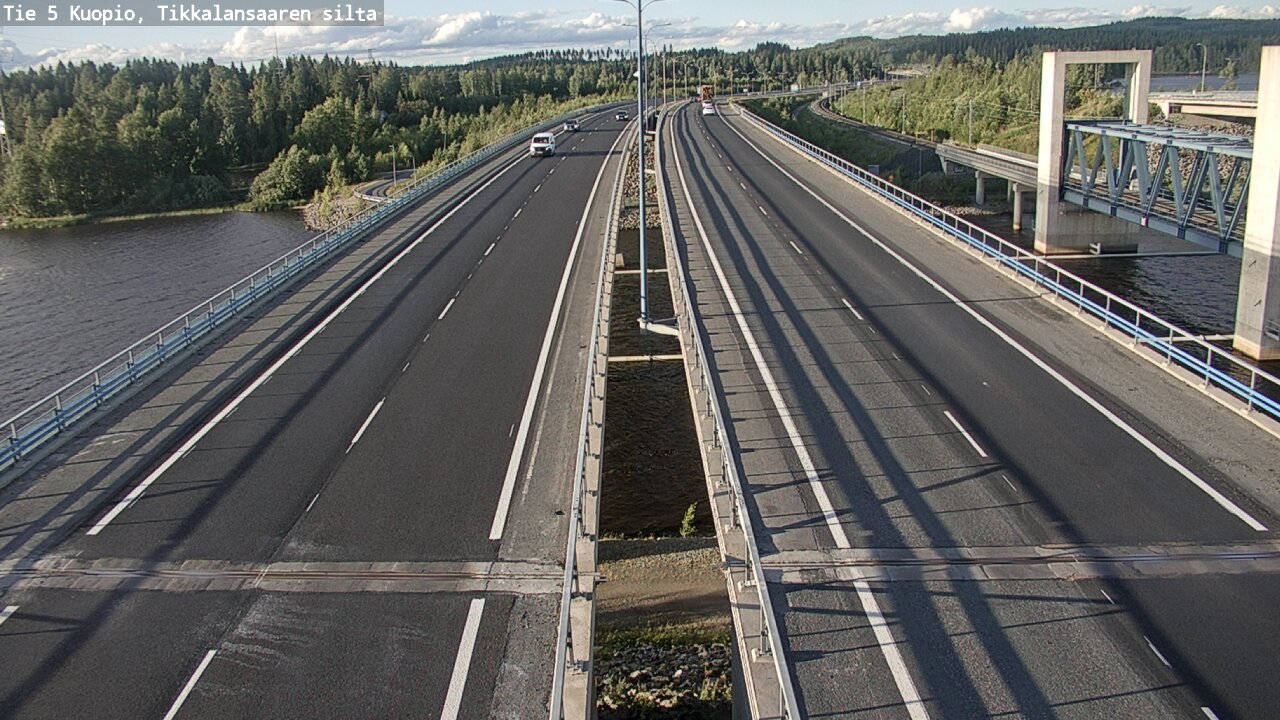 Kelikamerat Kuva Tie 5 Kuopio, Tikkalansaari, Kuopio, Pohjois-Savo