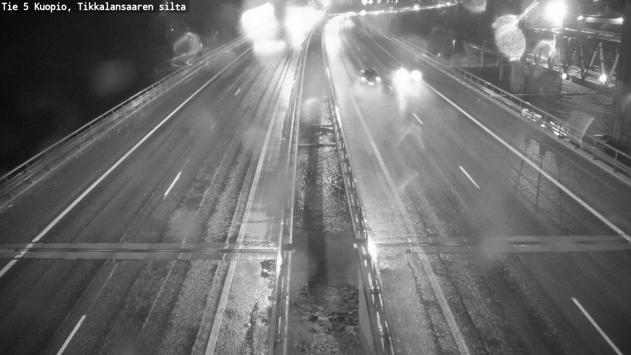 Weather Camera Image Väg 5 Kuopio, Tikkalansaari, Kuopio, Pohjois-Savo