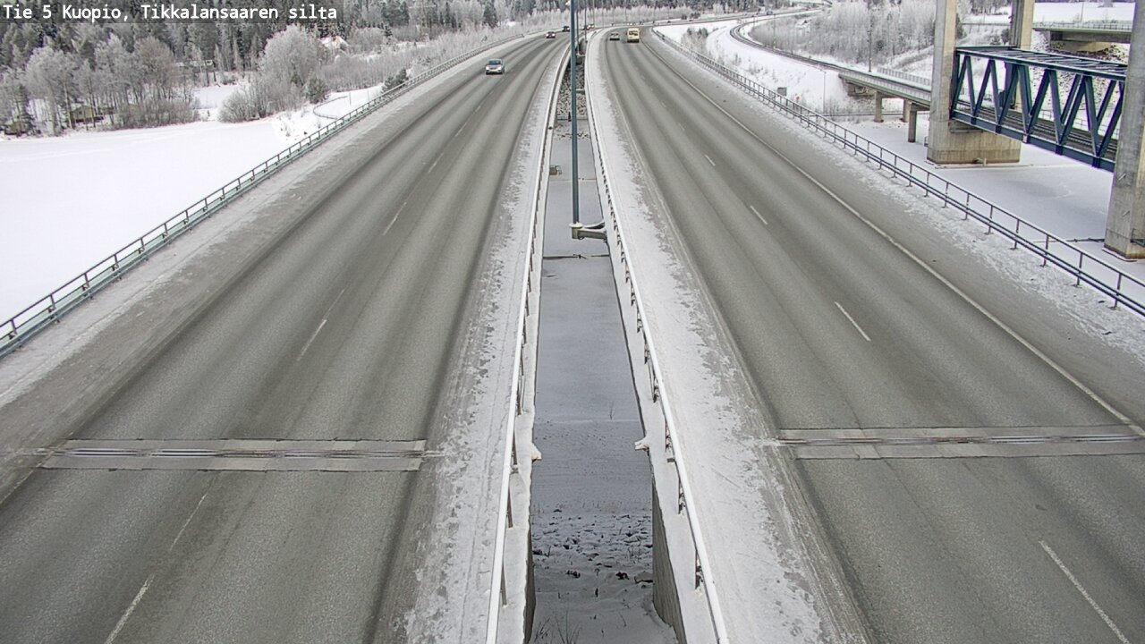 Kelikamerat Kuva Tie 5 Kuopio, Tikkalansaari, Kuopio, Pohjois-Savo