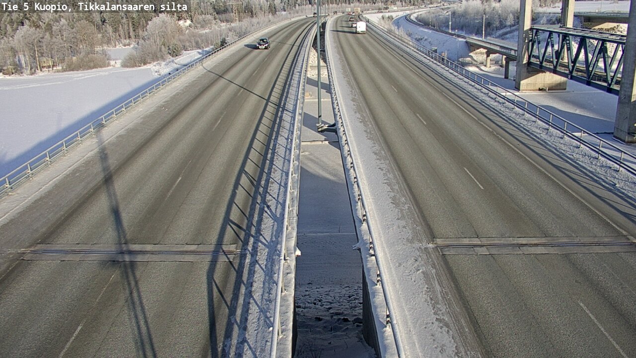 Kelikamerat Kuva Tie 5 Kuopio, Tikkalansaari, Kuopio, Pohjois-Savo