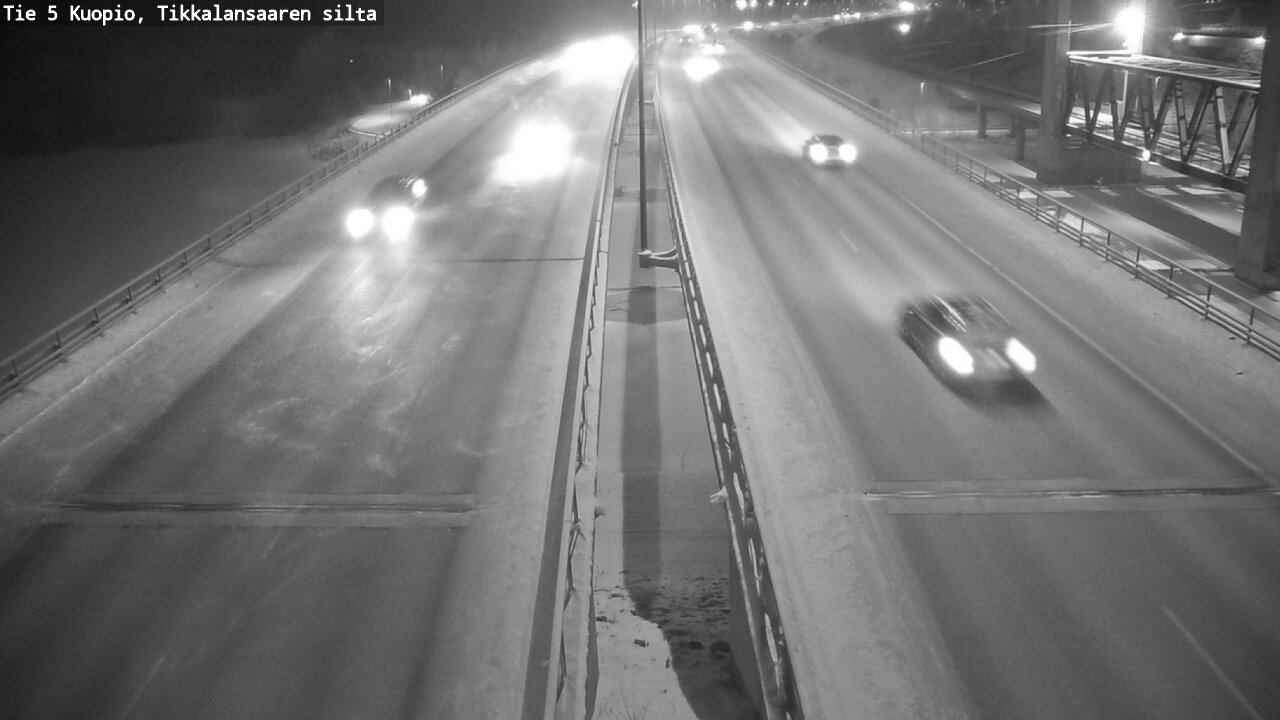 Kelikamerat Kuva Tie 5 Kuopio, Tikkalansaari, Kuopio, Pohjois-Savo