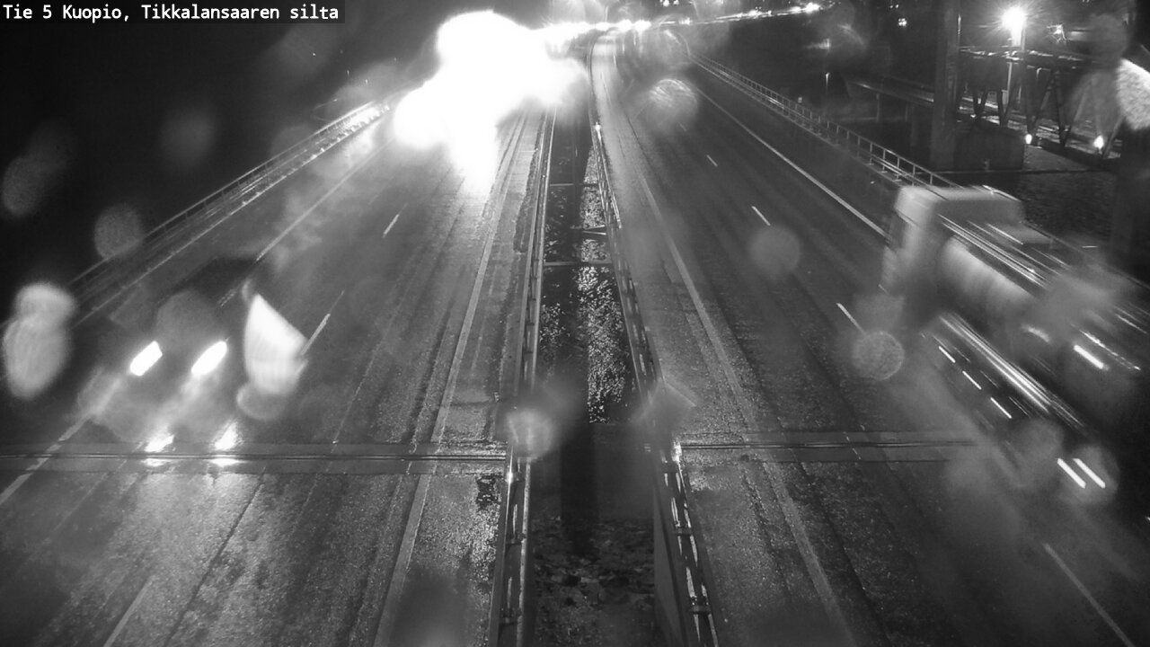 Weather Camera Image Väg 5 Kuopio, Tikkalansaari, Kuopio, Pohjois-Savo