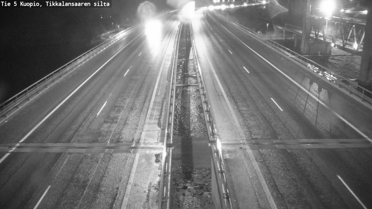Weather Camera Image Väg 5 Kuopio, Tikkalansaari, Kuopio, Pohjois-Savo