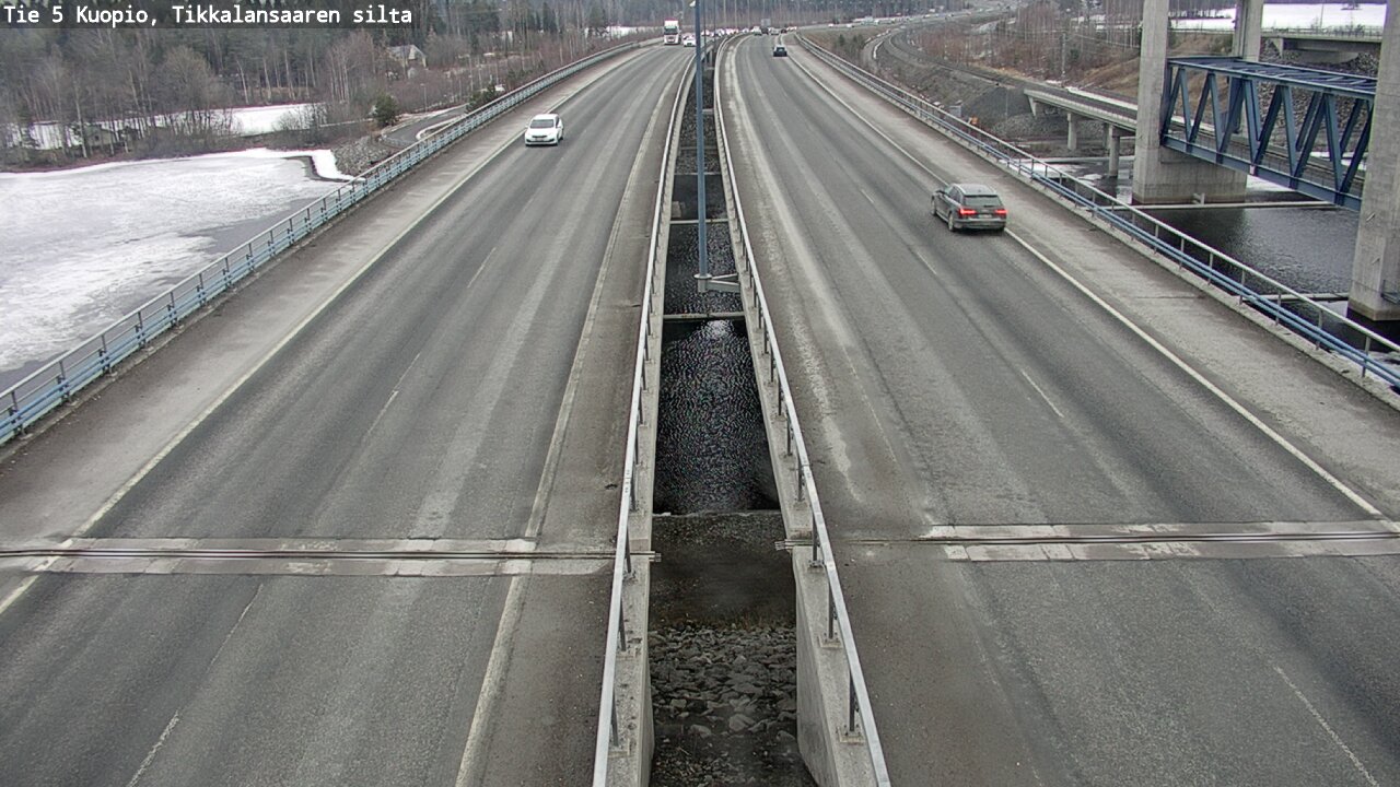 Kelikamerat Kuva Tie 5 Kuopio, Tikkalansaari, Kuopio, Pohjois-Savo