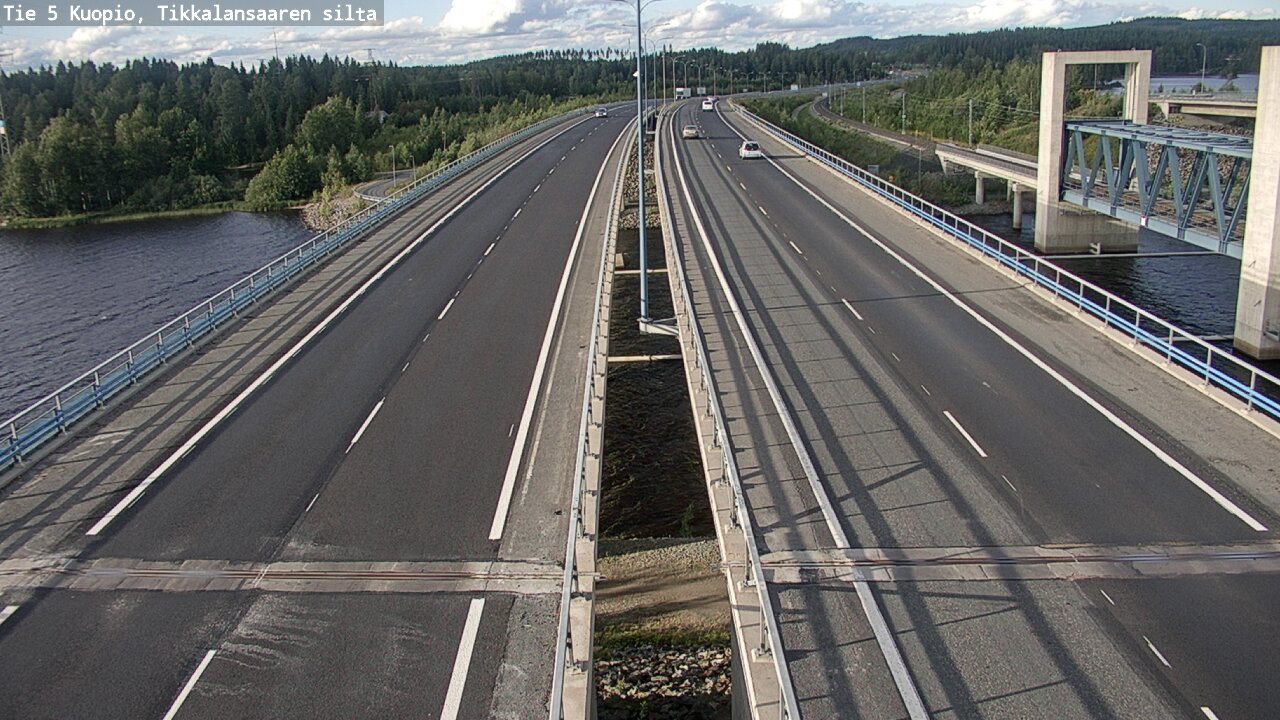 Kelikamerat Kuva Tie 5 Kuopio, Tikkalansaari, Kuopio, Pohjois-Savo