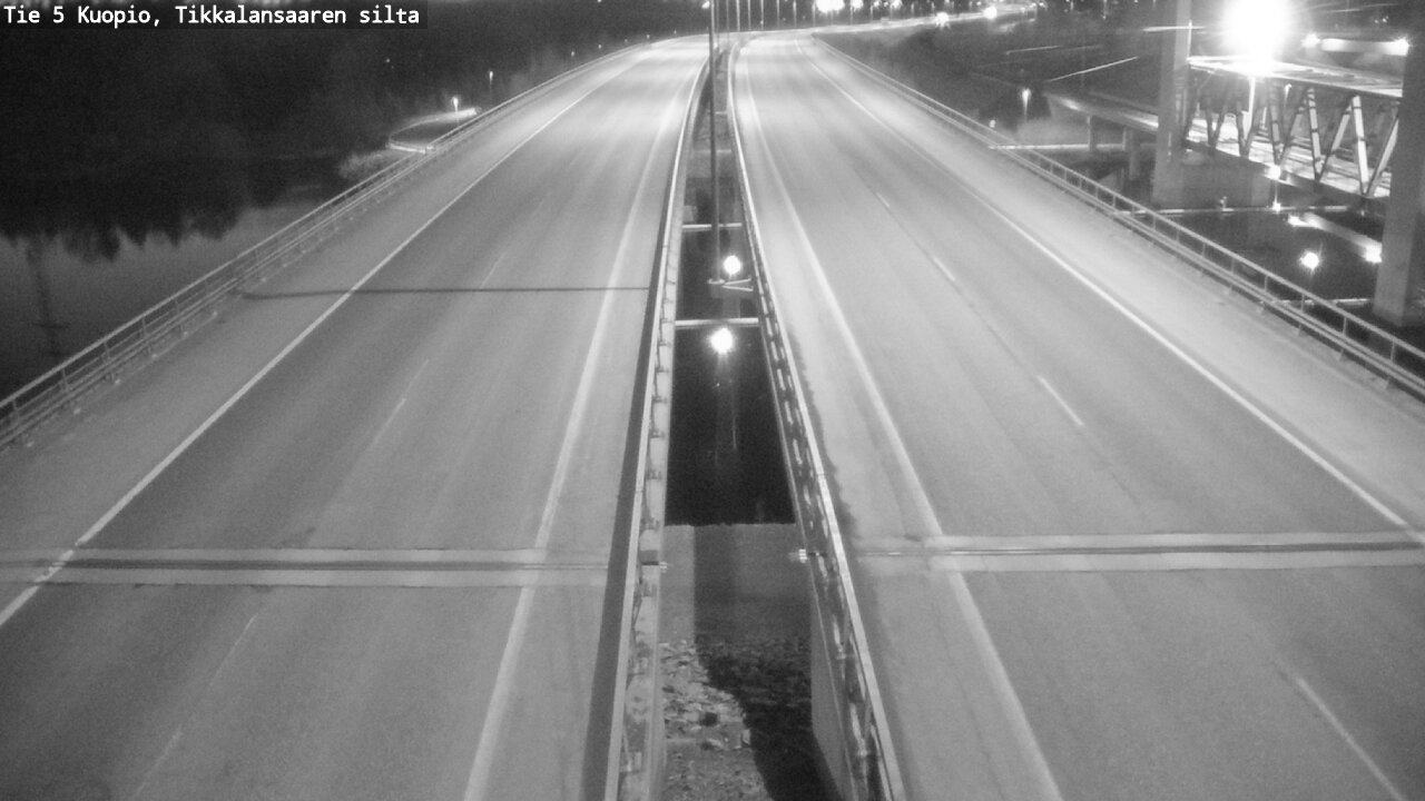 Weather Camera Image Väg 5 Kuopio, Tikkalansaari, Kuopio, Pohjois-Savo