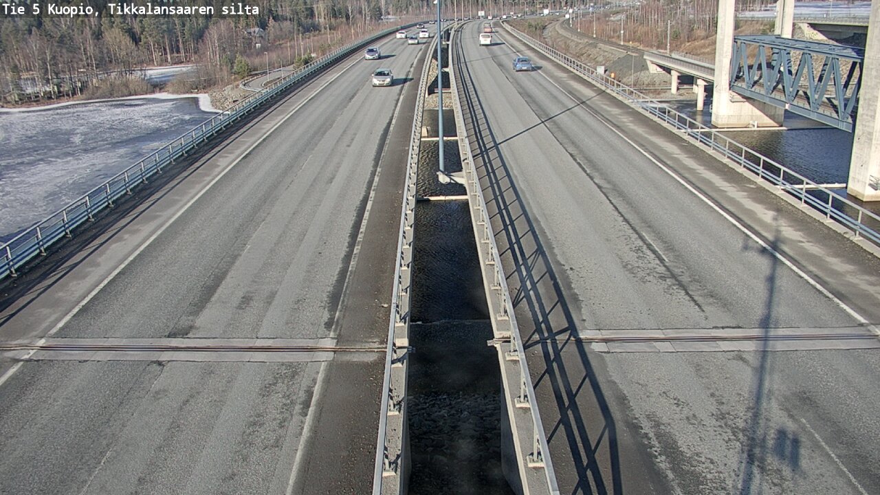 Kelikamerat Kuva Tie 5 Kuopio, Tikkalansaari, Kuopio, Pohjois-Savo