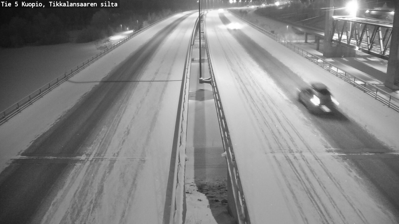 Kelikamerat Kuva Tie 5 Kuopio, Tikkalansaari, Kuopio, Pohjois-Savo