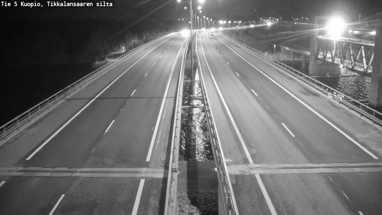 Weather Camera Image Väg 5 Kuopio, Tikkalansaari, Kuopio, Pohjois-Savo
