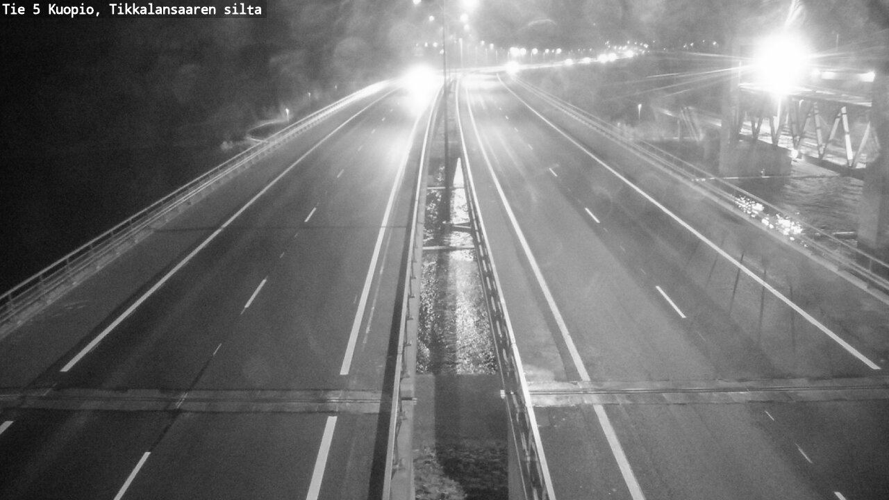 Weather Camera Image Väg 5 Kuopio, Tikkalansaari, Kuopio, Pohjois-Savo