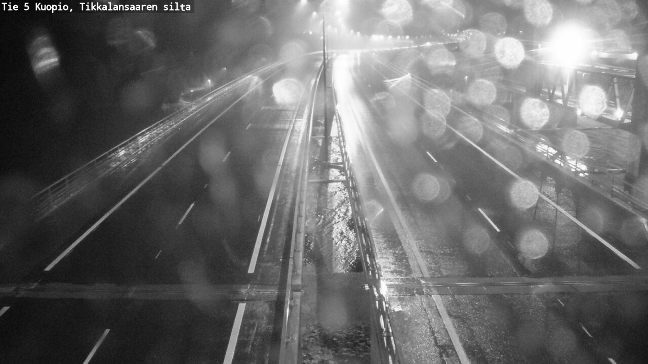 Weather Camera Image Väg 5 Kuopio, Tikkalansaari, Kuopio, Pohjois-Savo