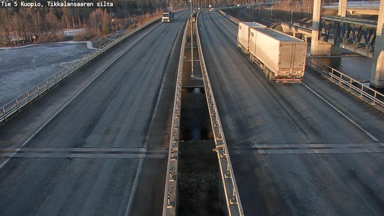 Kelikamerat Kuva Tie 5 Kuopio, Tikkalansaari, Kuopio, Pohjois-Savo