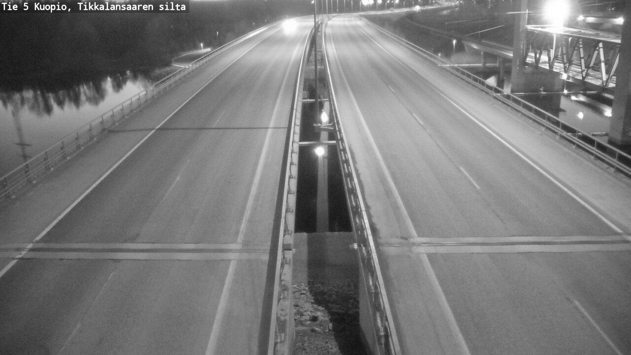 Weather Camera Image Väg 5 Kuopio, Tikkalansaari, Kuopio, Pohjois-Savo