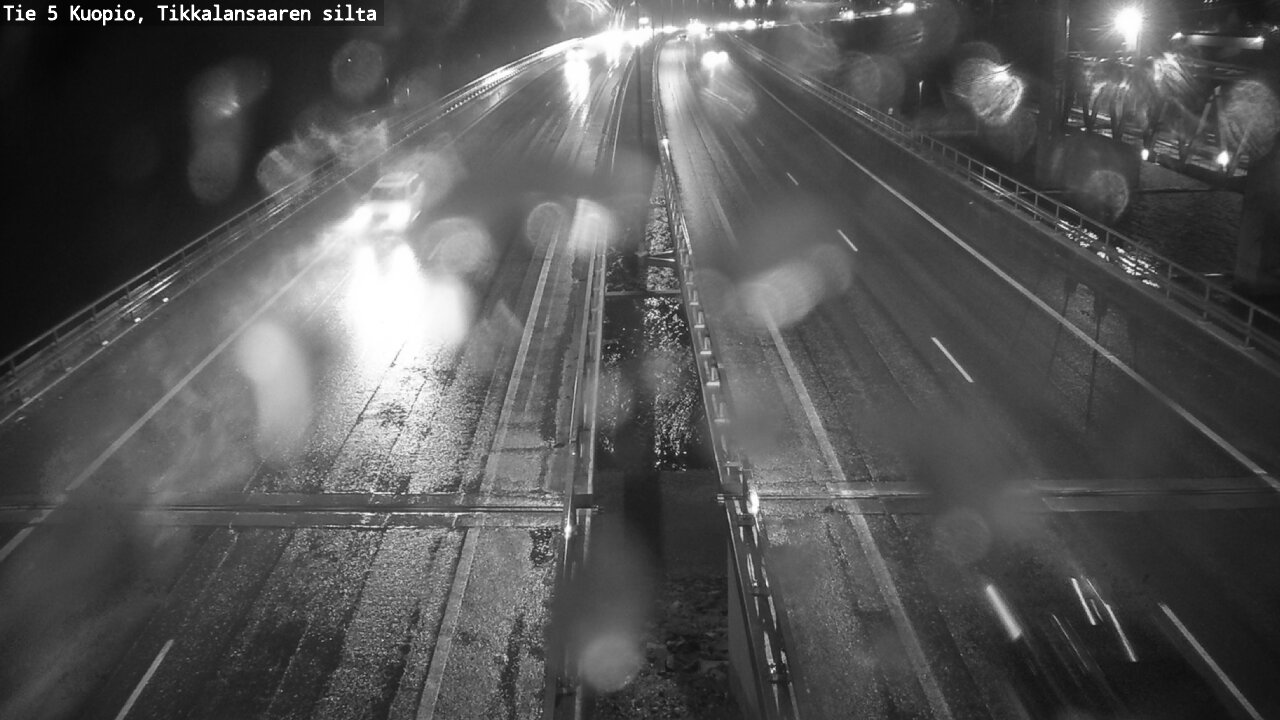 Weather Camera Image Väg 5 Kuopio, Tikkalansaari, Kuopio, Pohjois-Savo