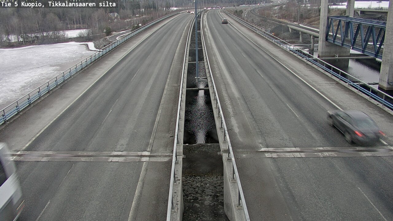 Kelikamerat Kuva Tie 5 Kuopio, Tikkalansaari, Kuopio, Pohjois-Savo