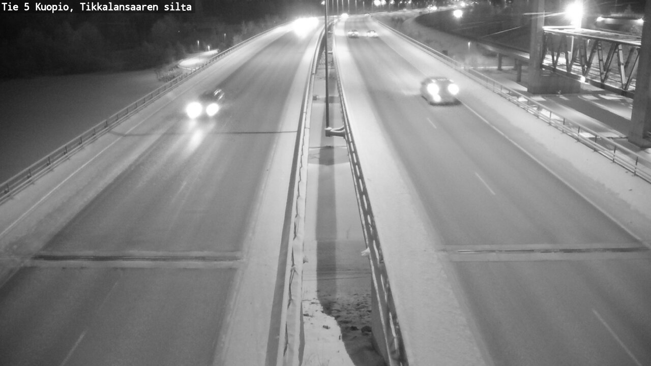 Weather Camera Image Väg 5 Kuopio, Tikkalansaari, Kuopio, Pohjois-Savo