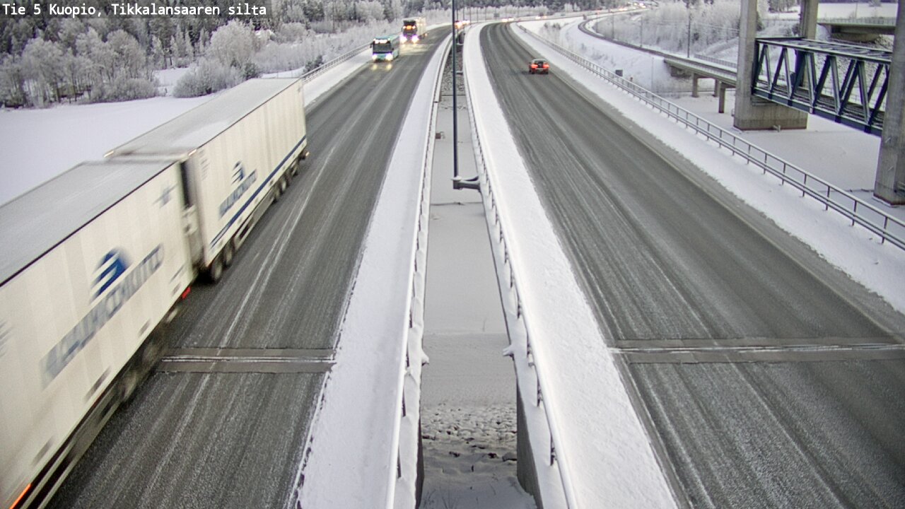 Kelikamerat Kuva Tie 5 Kuopio, Tikkalansaari, Kuopio, Pohjois-Savo