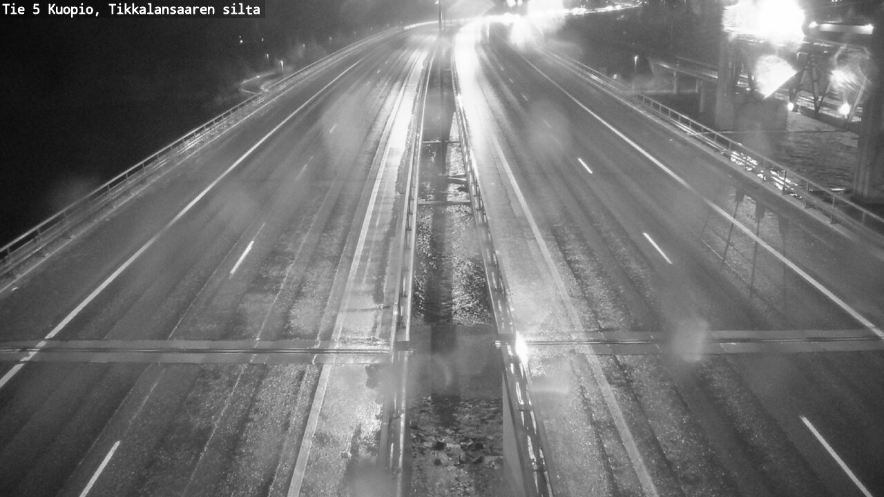 Weather Camera Image Väg 5 Kuopio, Tikkalansaari, Kuopio, Pohjois-Savo
