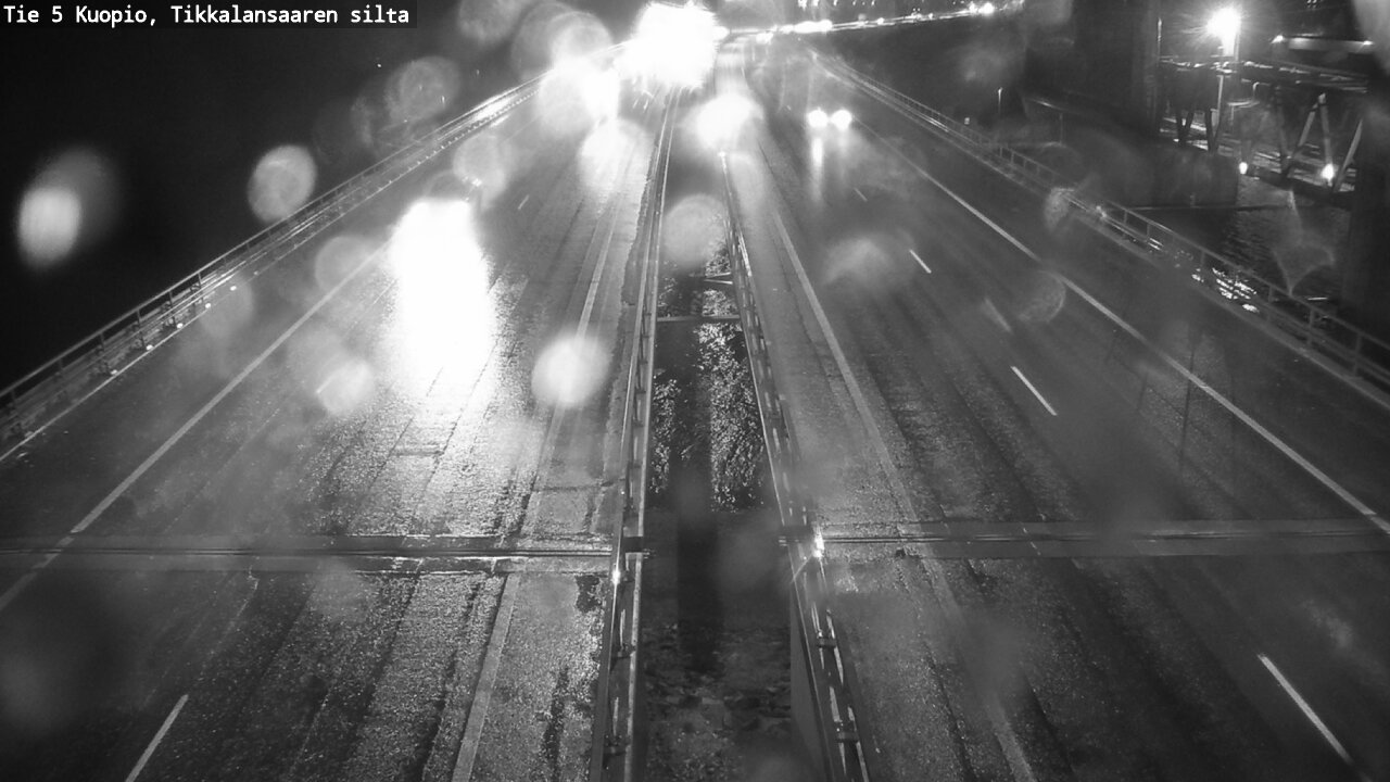 Weather Camera Image Väg 5 Kuopio, Tikkalansaari, Kuopio, Pohjois-Savo