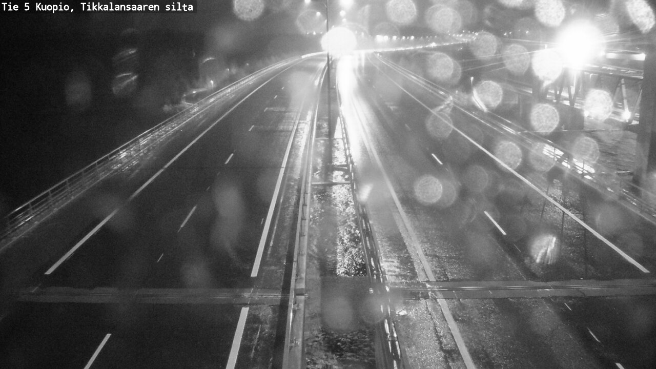 Weather Camera Image Väg 5 Kuopio, Tikkalansaari, Kuopio, Pohjois-Savo