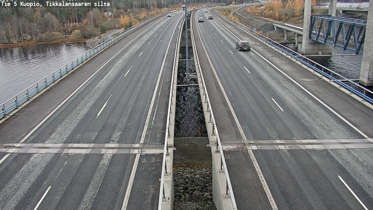 Weather Camera Image Väg 5 Kuopio, Tikkalansaari, Kuopio, Pohjois-Savo