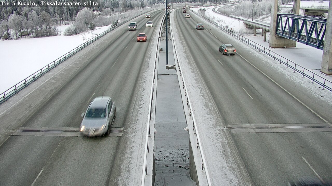 Kelikamerat Kuva Tie 5 Kuopio, Tikkalansaari, Kuopio, Pohjois-Savo
