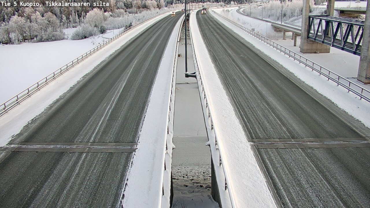 Kelikamerat Kuva Tie 5 Kuopio, Tikkalansaari, Kuopio, Pohjois-Savo