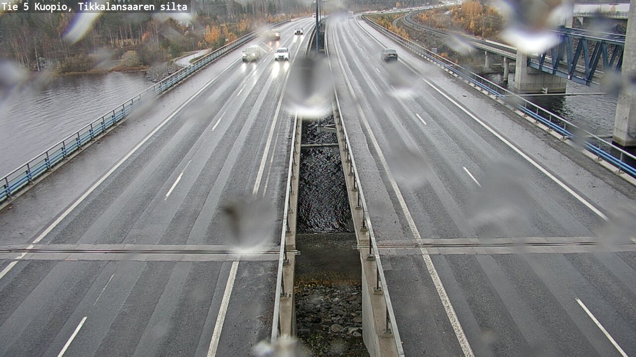 Weather Camera Image Väg 5 Kuopio, Tikkalansaari, Kuopio, Pohjois-Savo