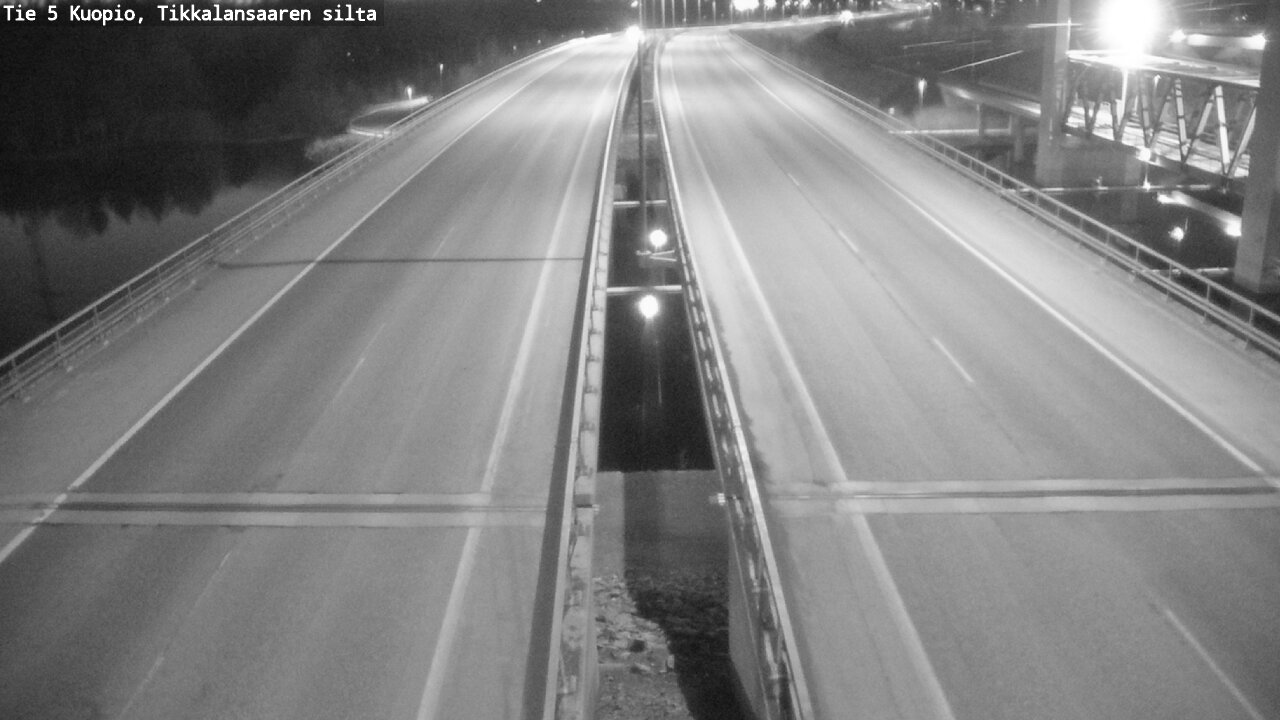 Weather Camera Image Väg 5 Kuopio, Tikkalansaari, Kuopio, Pohjois-Savo