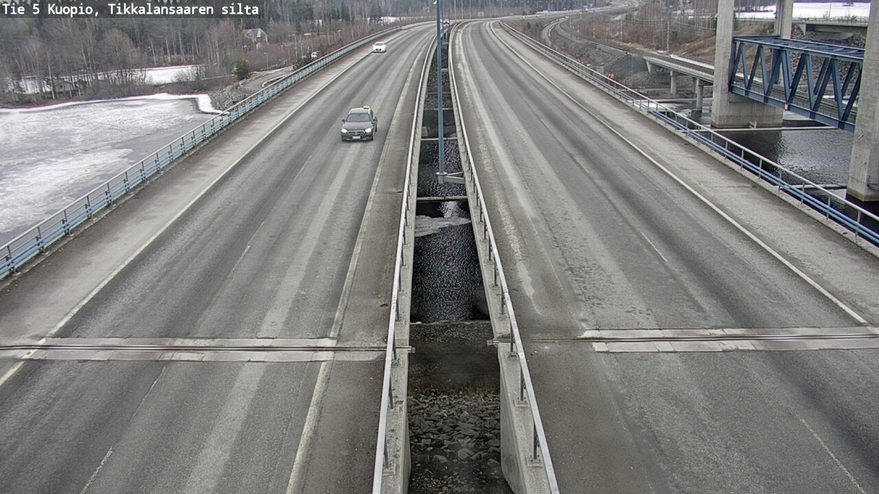 Kelikamerat Kuva Tie 5 Kuopio, Tikkalansaari, Kuopio, Pohjois-Savo