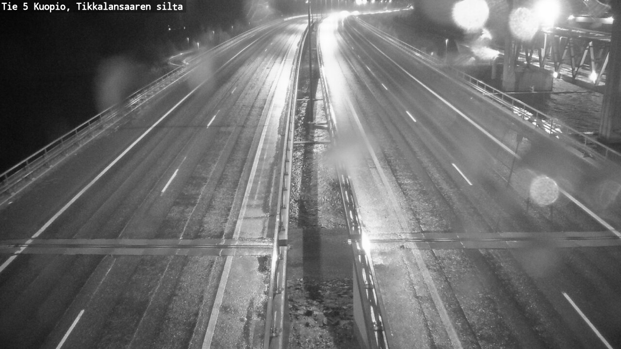 Weather Camera Image Väg 5 Kuopio, Tikkalansaari, Kuopio, Pohjois-Savo