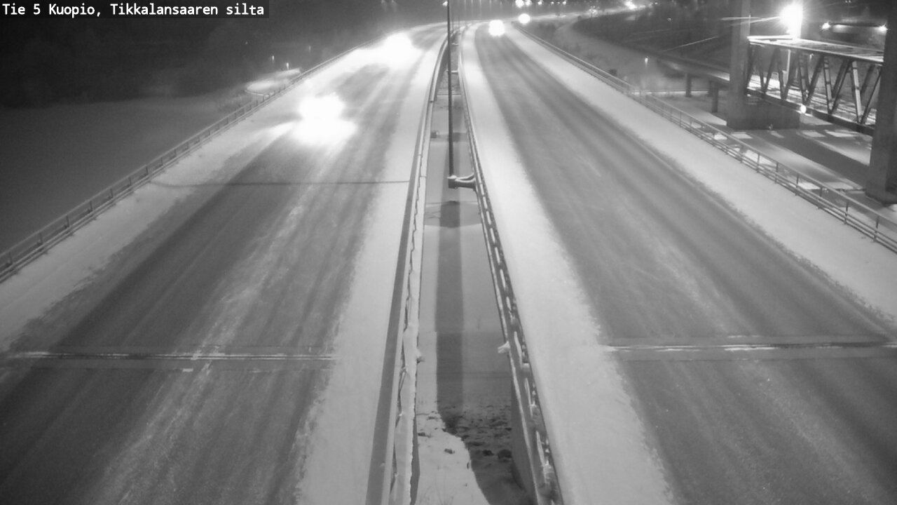 Kelikamerat Kuva Tie 5 Kuopio, Tikkalansaari, Kuopio, Pohjois-Savo