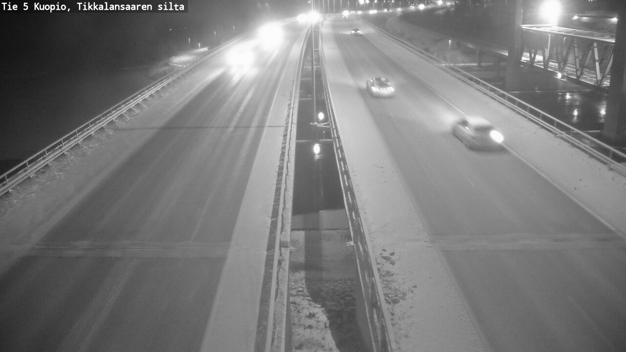 Kelikamerat Kuva Tie 5 Kuopio, Tikkalansaari, Kuopio, Pohjois-Savo