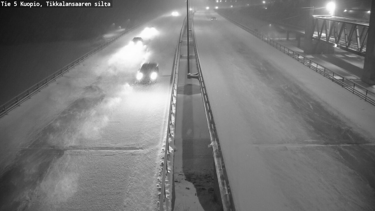 Kelikamerat Kuva Tie 5 Kuopio, Tikkalansaari, Kuopio, Pohjois-Savo