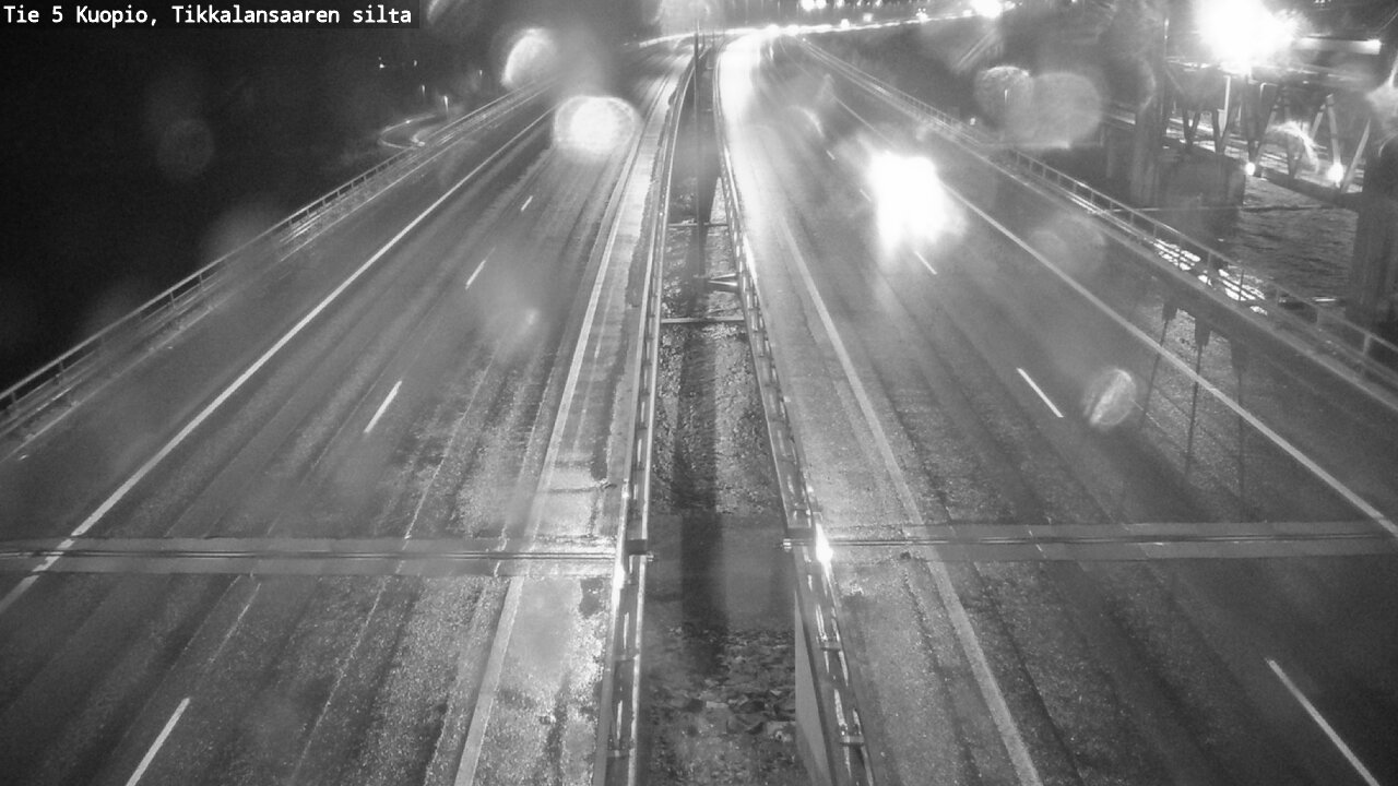 Weather Camera Image Väg 5 Kuopio, Tikkalansaari, Kuopio, Pohjois-Savo