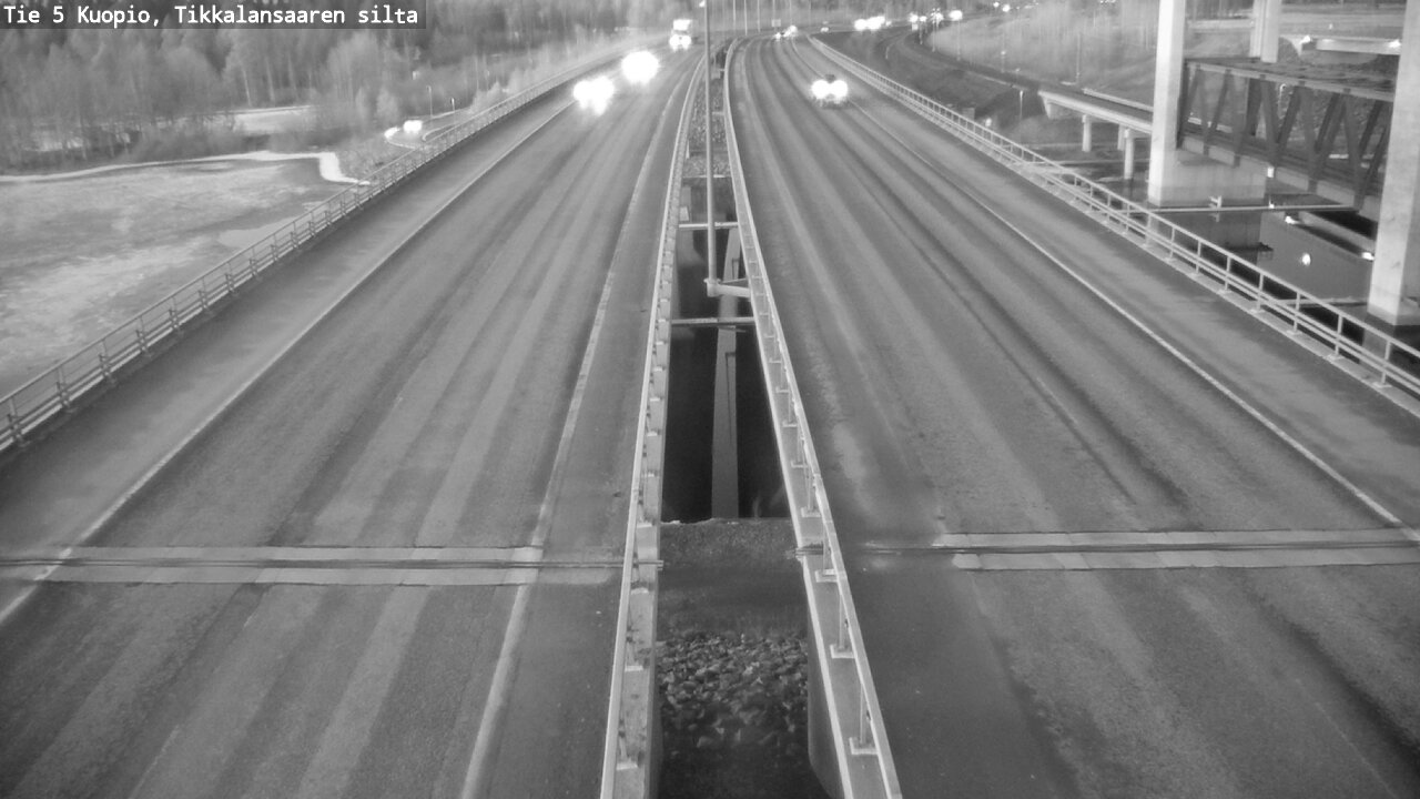 Kelikamerat Kuva Tie 5 Kuopio, Tikkalansaari, Kuopio, Pohjois-Savo