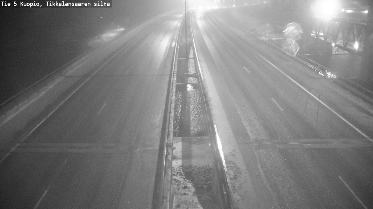Weather Camera Image Väg 5 Kuopio, Tikkalansaari, Kuopio, Pohjois-Savo