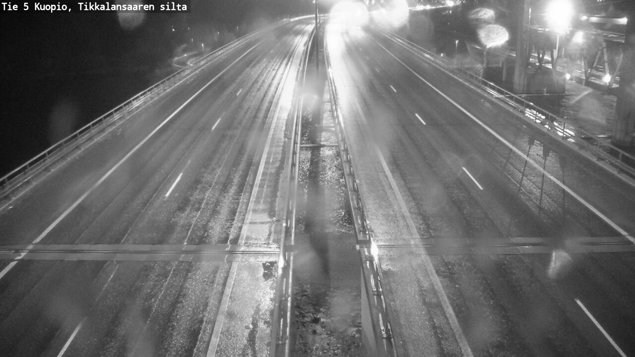 Weather Camera Image Väg 5 Kuopio, Tikkalansaari, Kuopio, Pohjois-Savo