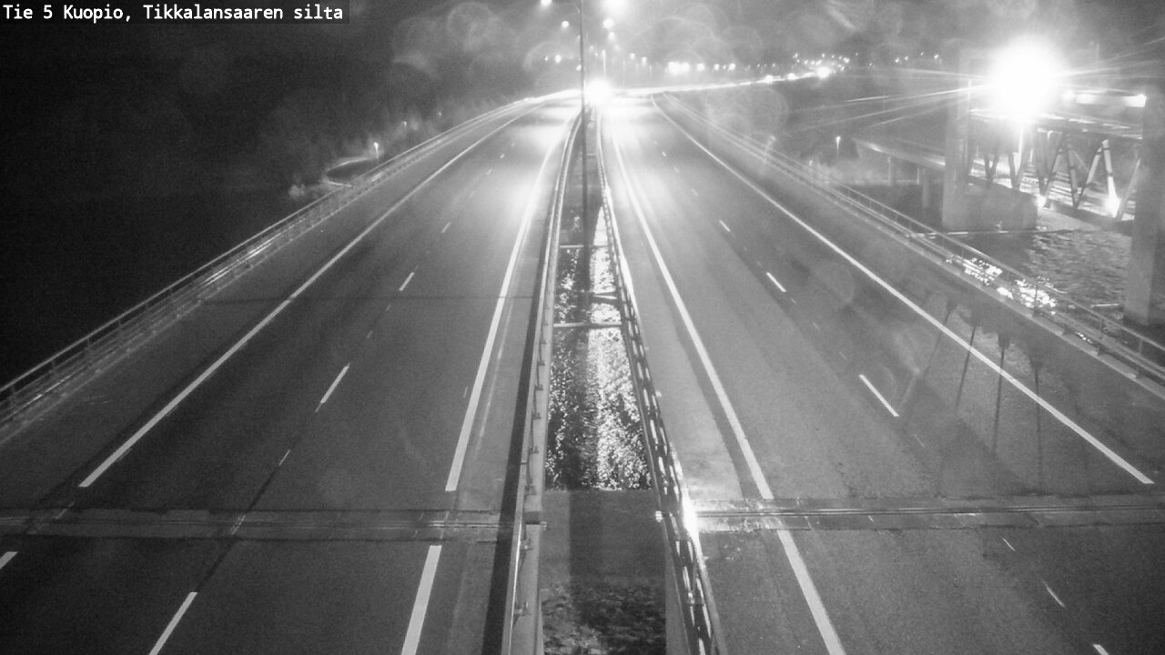 Weather Camera Image Väg 5 Kuopio, Tikkalansaari, Kuopio, Pohjois-Savo