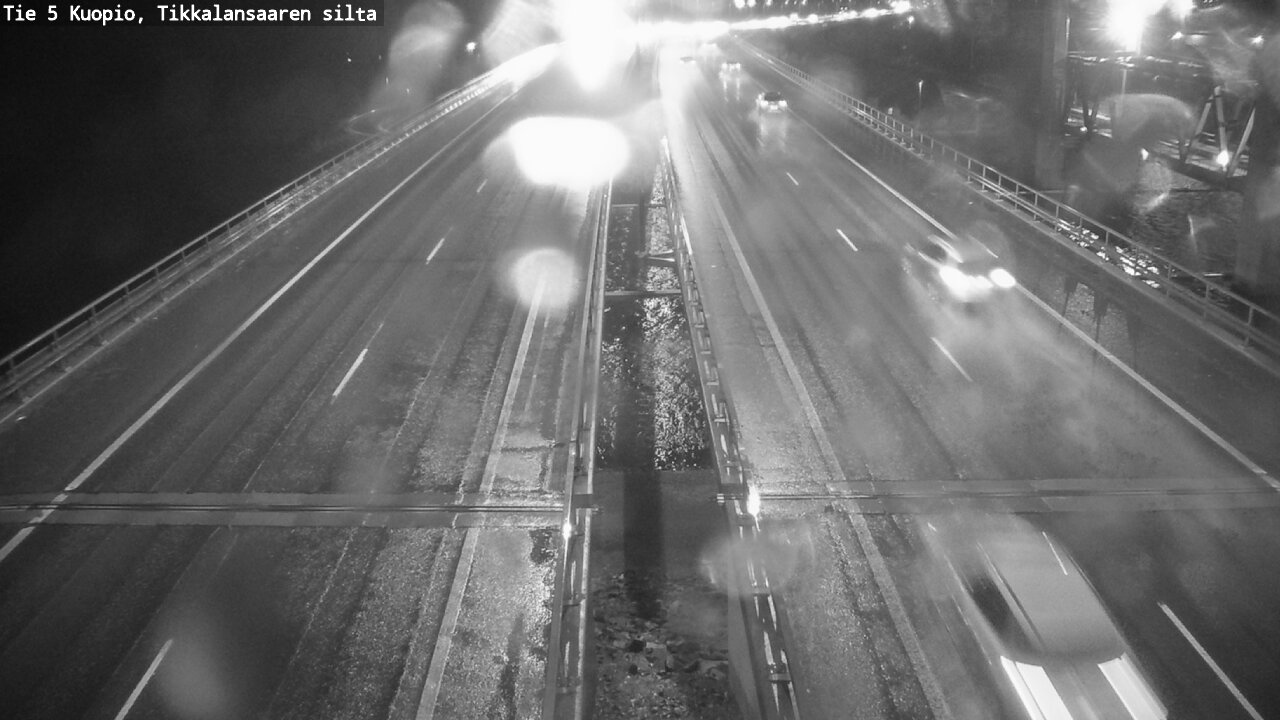 Weather Camera Image Väg 5 Kuopio, Tikkalansaari, Kuopio, Pohjois-Savo