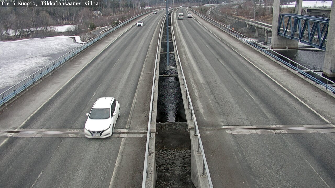 Kelikamerat Kuva Tie 5 Kuopio, Tikkalansaari, Kuopio, Pohjois-Savo