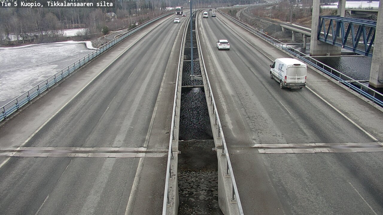 Kelikamerat Kuva Tie 5 Kuopio, Tikkalansaari, Kuopio, Pohjois-Savo