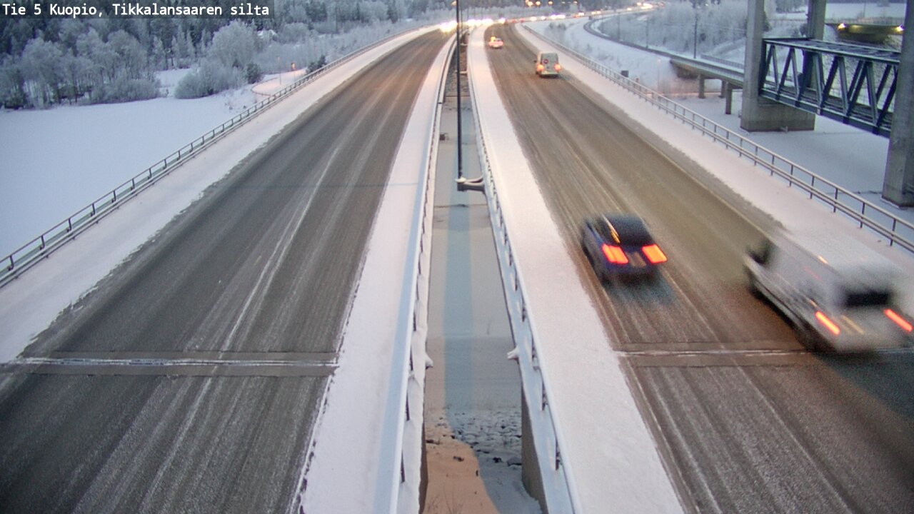 Kelikamerat Kuva Tie 5 Kuopio, Tikkalansaari, Kuopio, Pohjois-Savo