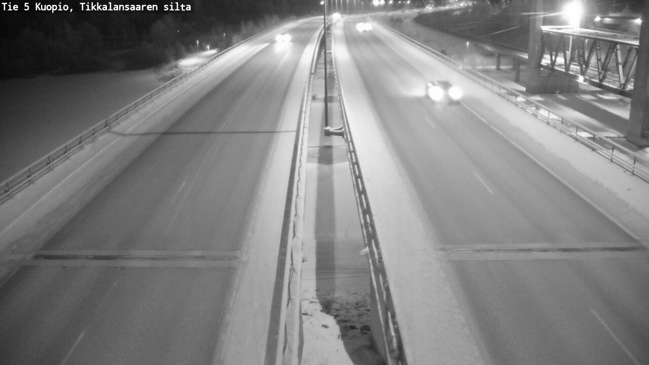 Weather Camera Image Väg 5 Kuopio, Tikkalansaari, Kuopio, Pohjois-Savo