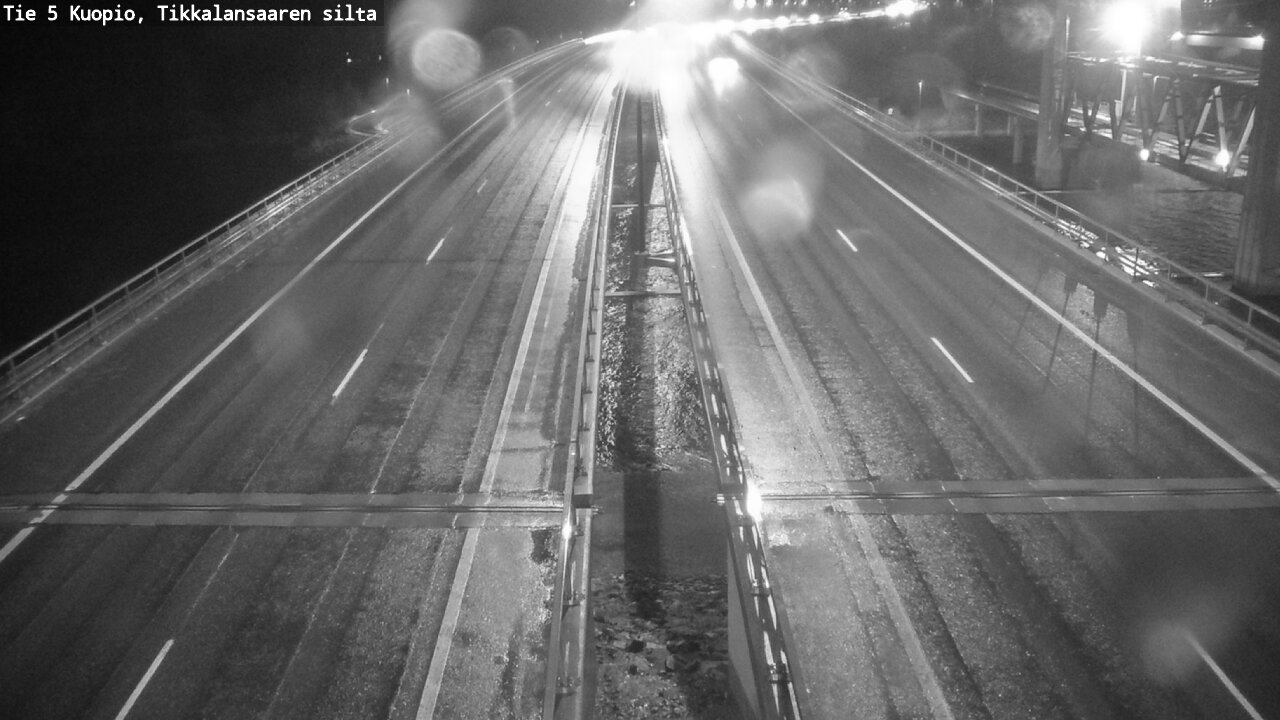 Weather Camera Image Väg 5 Kuopio, Tikkalansaari, Kuopio, Pohjois-Savo